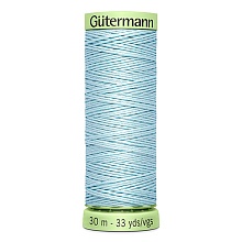 Нить Top Stitch 30/30 м для декоративной отстрочки, 100% полиэстер Gutermann (194, голу...