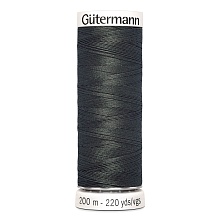 Нить Sew-All 100/200 м для всех материалов, 100% полиэстер Gutermann (636, коричневый)
