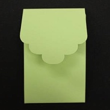 Основа для подарочного конверта №3 комлпект 3шт (004, св.зеленый)