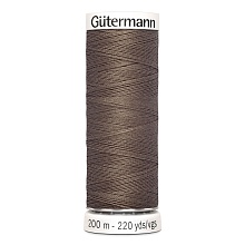 Нить Sew-All 100/200 м для всех материалов, 100% полиэстер Gutermann (439, св.коричневы...