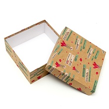Подарочная коробка «Послание»  (2, 17,5 х 17,5 х 8 см, квадрат)