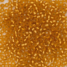Бисер Preciosa 10/0 ~5гр  (17050 М, матовый золотой)