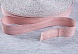 Лента киперная декоративная цветная №7486 20 мм   (41, розовый/серебро)