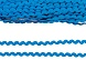 Тесьма вьюнчик (9, синий)