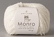 Пряжа "Monro" 30%пух енота, 20%кролик, 20%вискоз. шелк, 20%нейлон, 5%металлик, 5% пайетки 50г/200м (42, белый)