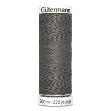 Нить Sew-All 100/200 м для всех материалов, 100% полиэстер Gutermann (35, т.серый)