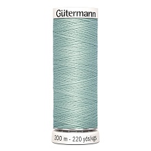 Нить Sew-All 100/200 м для всех материалов, 100% полиэстер Gutermann (297, св.зеленый)