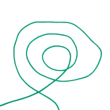 Шнур хозяйственный тип 1 2,5мм  (7, зеленый)