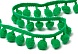 Тесьма с помпонами TBY-LC-20 шир.15-20мм (118, зеленый)