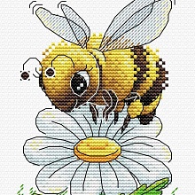 М-230 Набор для вышивания Трудолюбивая пчелка