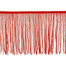 Бахрома шир 20 см  (8, красный)