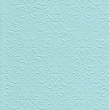 Бумага с рельефным рисунком "Дамасский узор" цвет светло-голубой,...