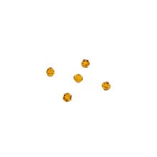 Бусинки стразы декор. 5мм простые (уп=5шт)   28200 (8, т.желтый )
