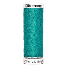 Нить Sew-All 100/200 м для всех материалов, 100% полиэстер Gutermann (235, зеленый)