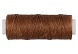 Нитки для кожи вощёные, плоские "Промысел" LC-001 0.8 мм 25 м (003, коричневый)