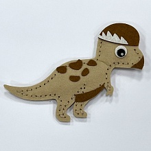 Набор для создания игрушки из фетра «Юный динозаврик»
