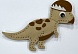 Набор для создания игрушки из фетра «Юный динозаврик»
