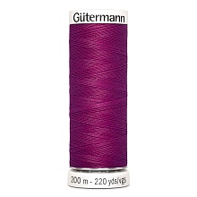 Нить Sew-All 100/200 м для всех материалов, 100% полиэстер Gutermann (247, т.сирень)