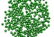 Бусины круглые, пластик, 6 мм, упак./25 гр., 'Астра'  (038, зеленый)