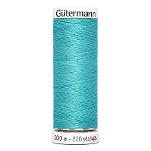 Нить Sew-All 100/200 м для всех материалов, 100% полиэстер Gutermann (192, мор.волна)