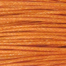 Шнур вощеный 1.2мм   9649 (523, оранжевый)