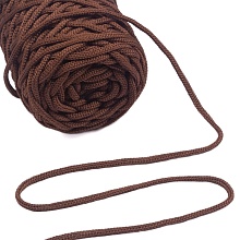 Шнур полиэф. для вязания и макраме  3 мм (шоколадное пралине)