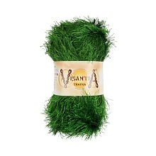 Пряжа Visantia"Trafka" 100% полиэстер, 100 г/150 м (0041, яр. зеленый)