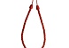 Подвязка для штор крученая (1пара)   (57, алый)