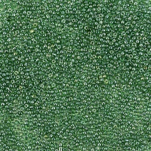 Бисер цветной ~25гр    (107В, т.зеленый)