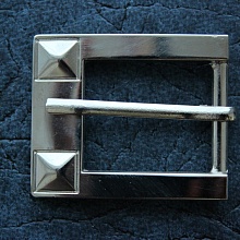 Пряжка металл №1338   (1, серебро)