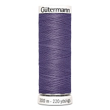 Нить Sew-All 100/200 м для всех материалов, 100% полиэстер Gutermann (440, гр.сирень)