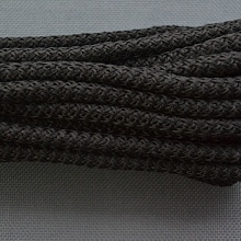Шнур хозяйственный тип 12 8мм с сердечником (уп=10м) (2, черный)