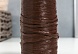 Пряжа "Для вязания мочалок" 100% полипропилен 300м/75±10 гр в форме цилиндра (молоч.шоколад)