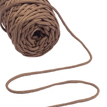Шнур полиэф. для вязания и макраме  3 мм (Горячее какао)