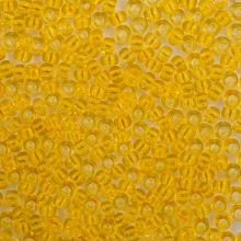 Бисер Preciosa 10/0 ~5гр  (01181, желтый прозрачный)