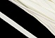 Шнур плоский полиэфир 10мм турецкое плетельный (белый)