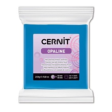 Пластика полимерная запекаемая 'Cernit OPALINE' 56 гр.  (261, первичный синий)