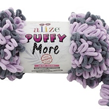 Пряжа "Puffy More" 100% микрополиэстер 150г/11,5м (6285)