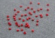 Стразы клеевые Кристалл ss16  (103, красный)
