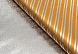 Плёнка с металлизированная "Диагонали", цвет оранжевый, 50 х 70 см