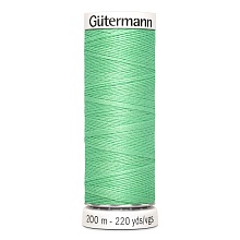 Нить Sew-All 100/200 м для всех материалов, 100% полиэстер Gutermann (205, мятный)