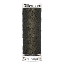 Нить Sew-All 100/200 м для всех материалов, 100% полиэстер Gutermann (673, коричневый)