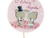 Топпер - открытка "С Днём Свадьбы" мишки