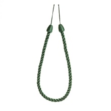 Подвязка для штор крученая (1пара)   (39, зеленый)