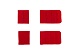 Застежка для бюстгальтера капрон из 2 частей 3 ряда петель шир.3,2см (7, красный)