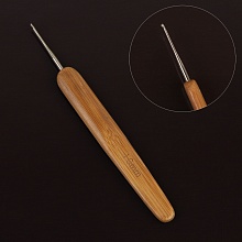 Крючок для вязания с деревянной ручкой (№1,0)