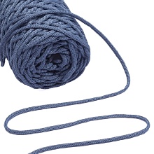 Шнур полиэф. для вязания и макраме  3 мм (джинс)