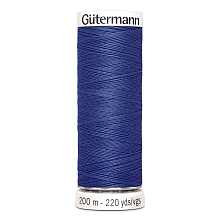 Нить Sew-All 100/200 м для всех материалов, 100% полиэстер Gutermann (759, сине-фиолето...
