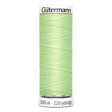 Нить Sew-All 100/200 м для всех материалов, 100% полиэстер Gutermann (152, бл.салатовый)