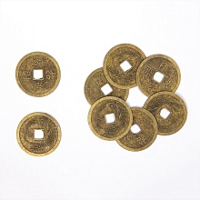 Монетки металл 45 мм  (уп. 10 шт)  (бронза)